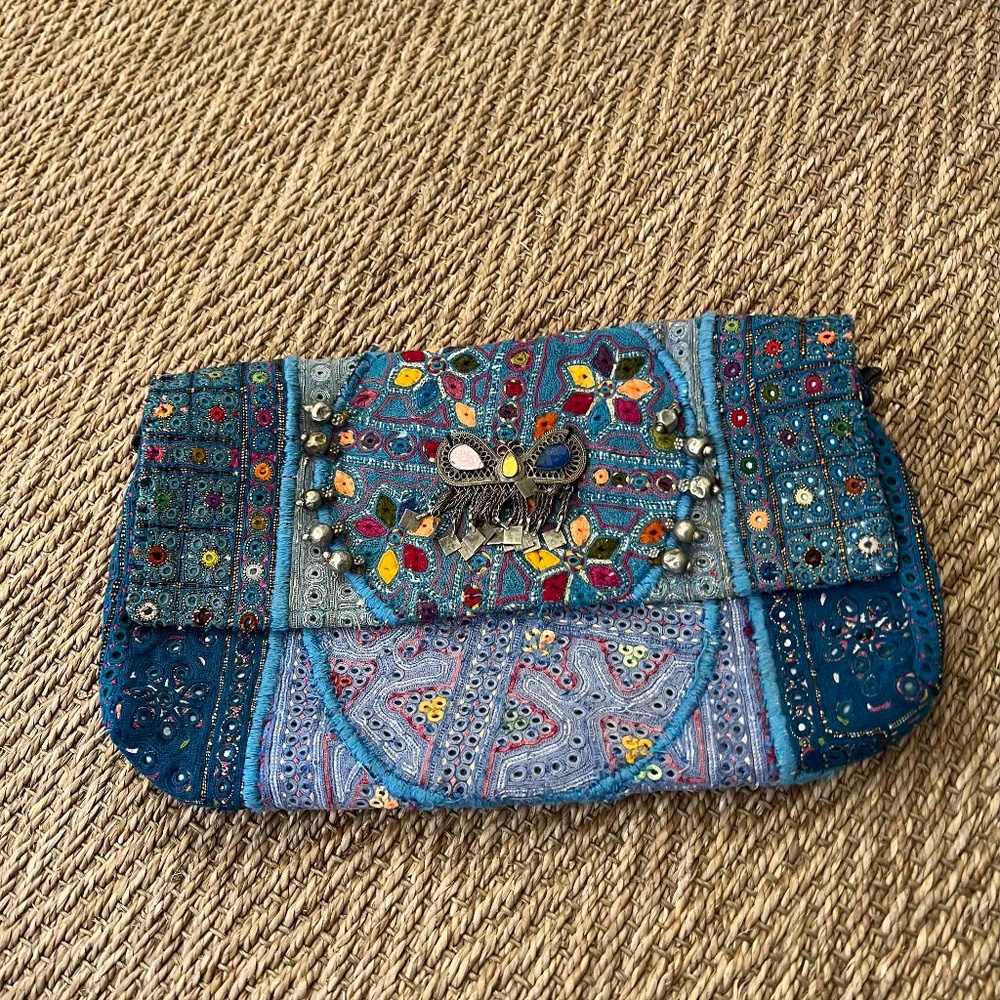 Bohemian Moroccan Clutch